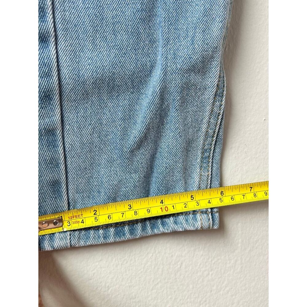 WeWoreWhat S Light Wash Denim Overalls Straight Leg Cotton Bib Jumpsuit - Picture 12 of 12